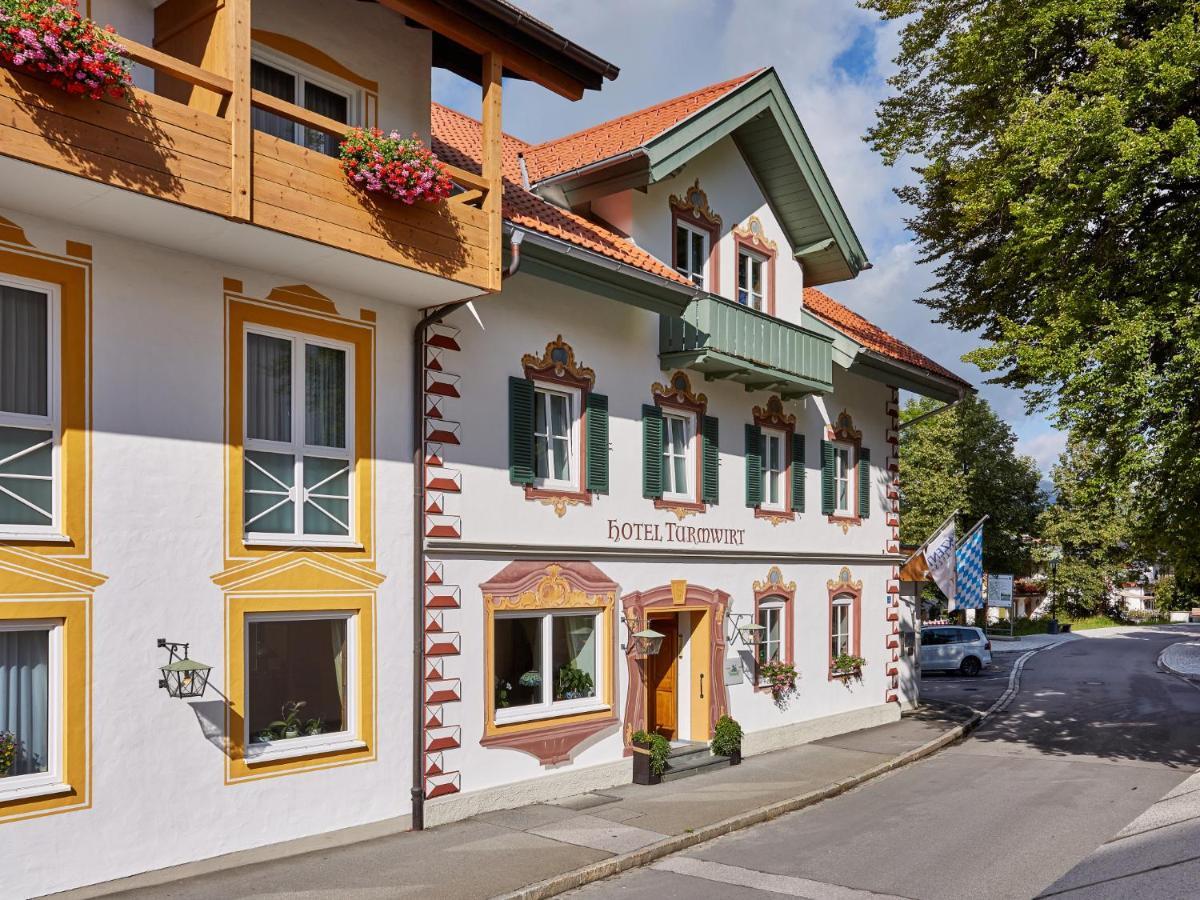 Akzent Hotel Turmwirt Oberammergau Bagian luar foto