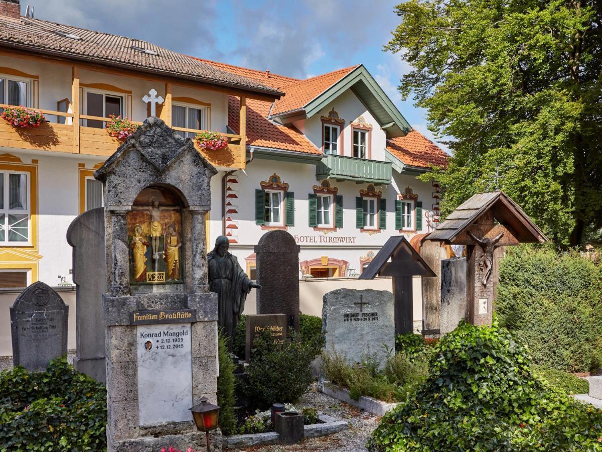 Akzent Hotel Turmwirt Oberammergau Bagian luar foto